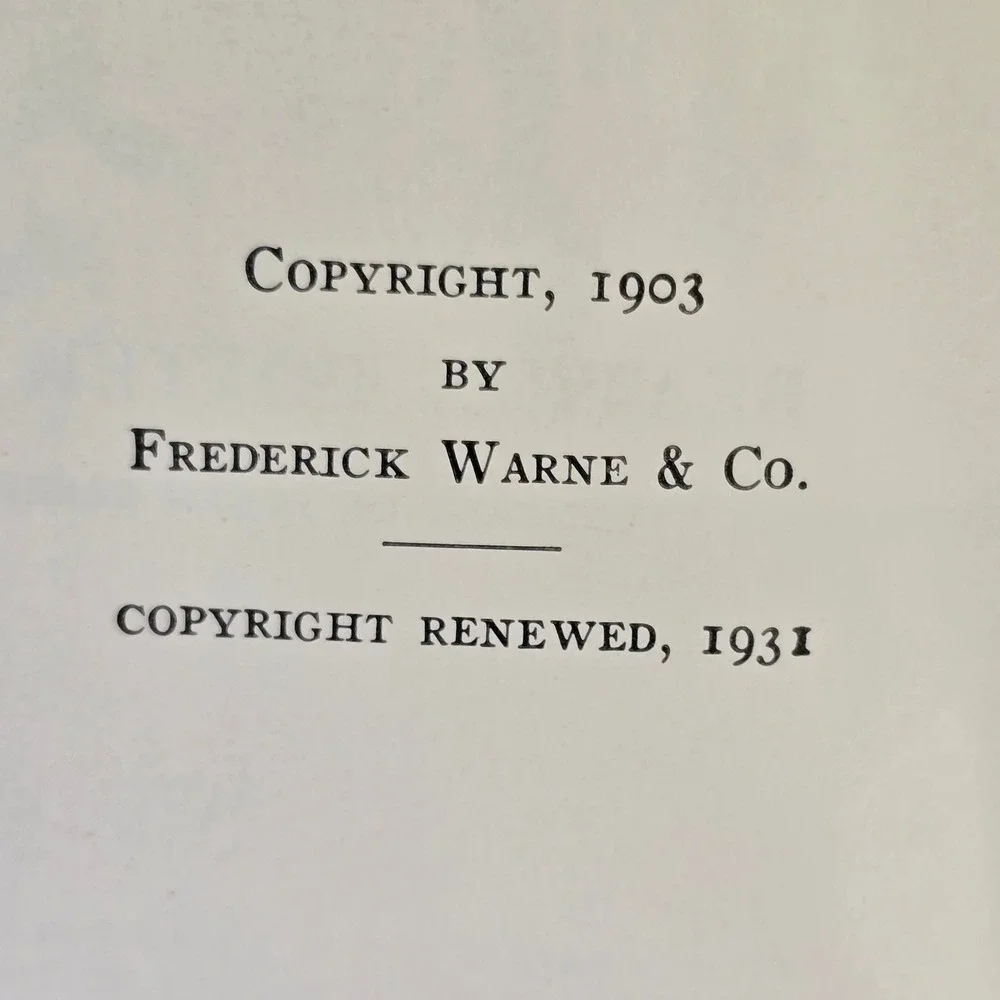 Vintage 1931 The Tailor of Gloucester Beatrix Potter Frederick Warne & Co. VIDEO